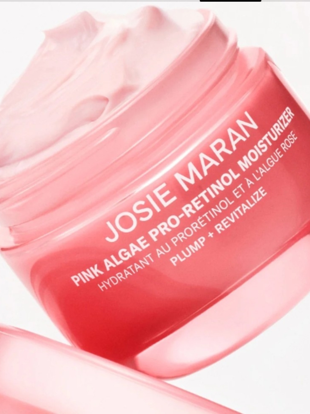 JOSIE MARAN Pink Algae Pro-Retinol Moisturizer - Pink
